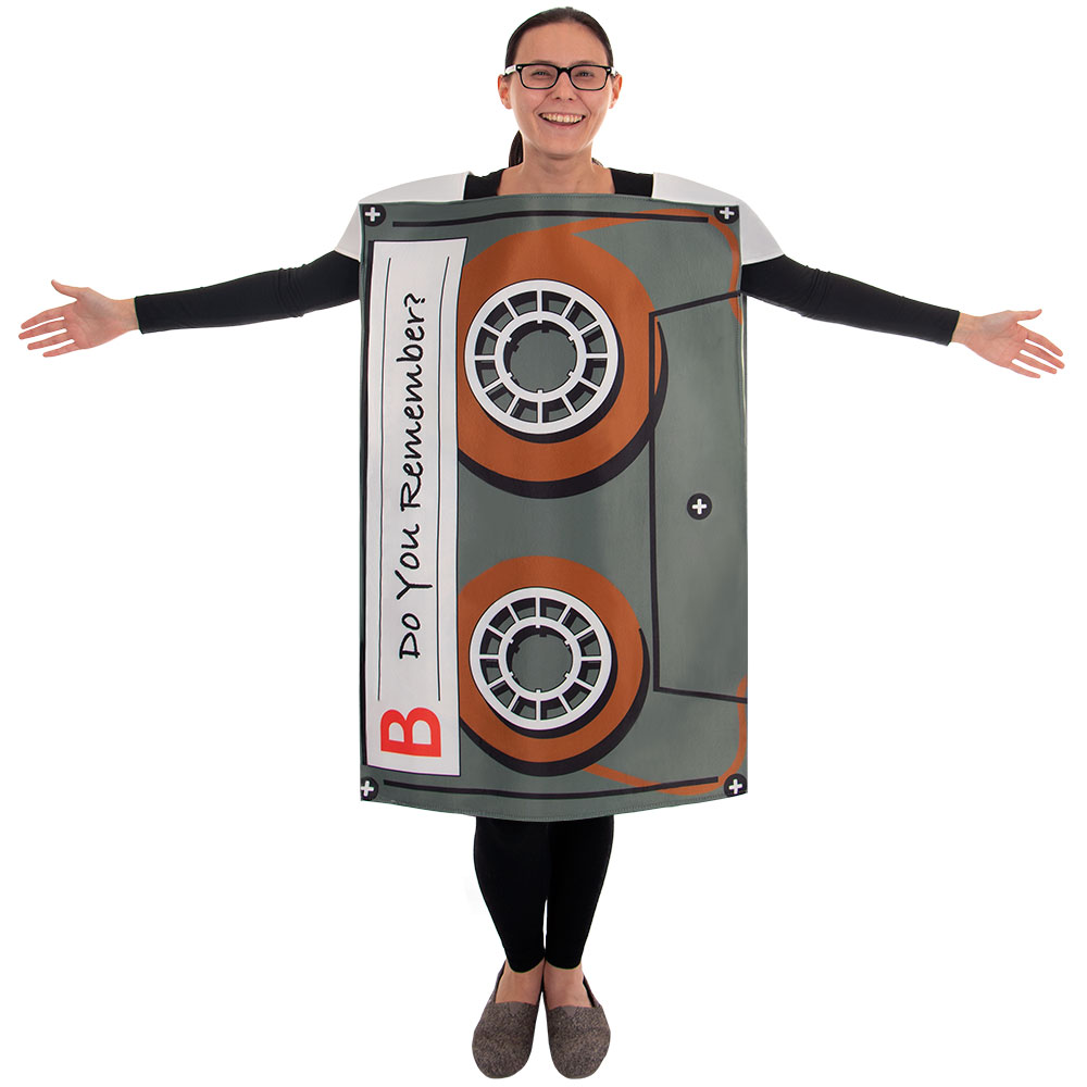 Cassette Mixtape Costume