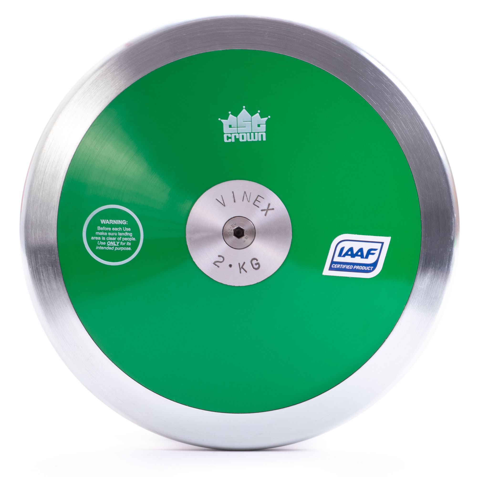 Low Spin Discus, 70% Rim Weight, 2kg