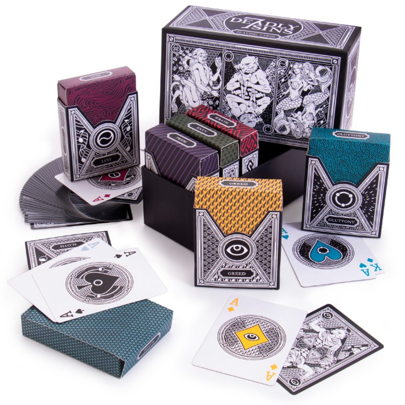 7 Deadly Sins Playing Card Box Set