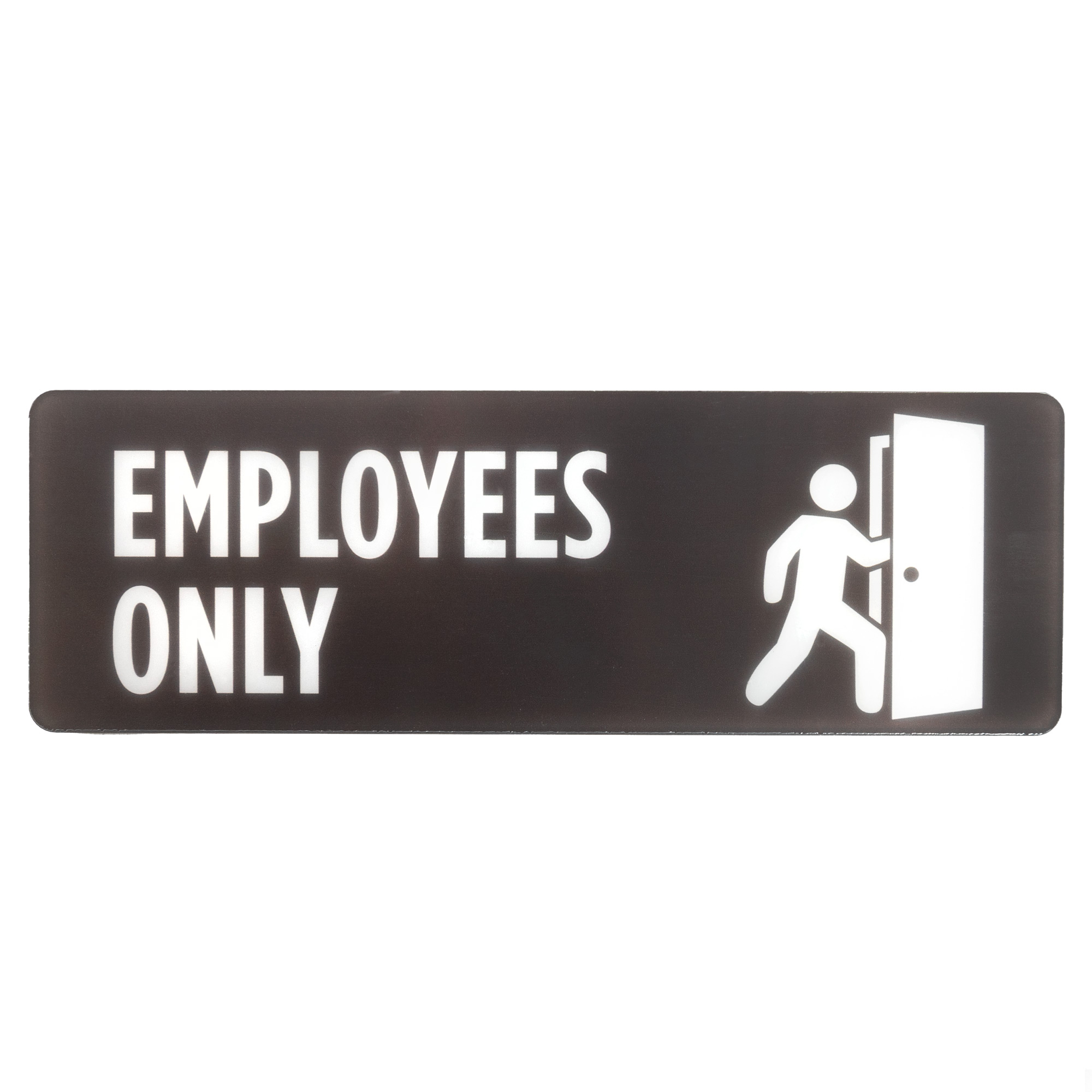 Employees Only Self-Adhesive Sign