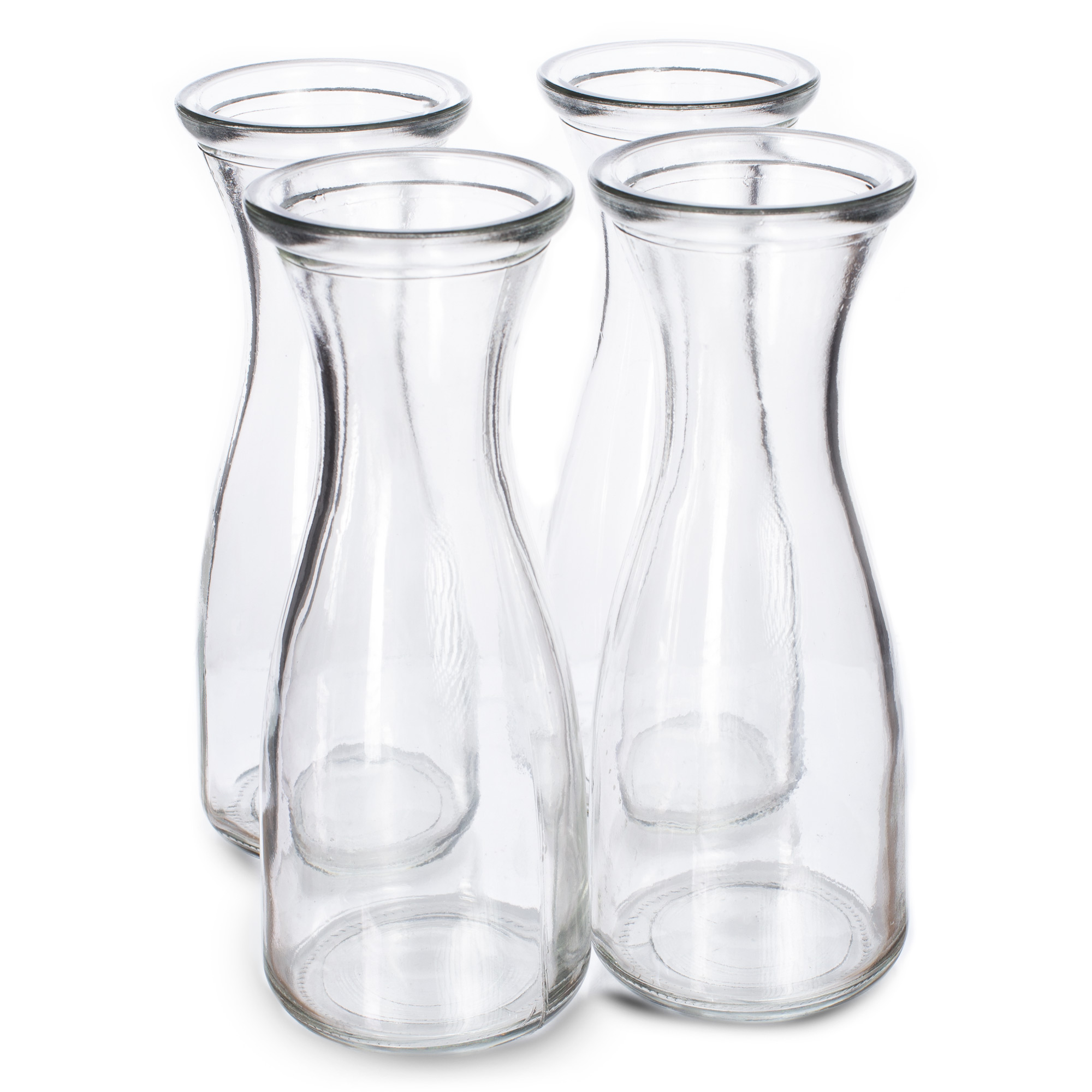 17 oz. (500mL) Glass Beverage Carafe, 4-pack