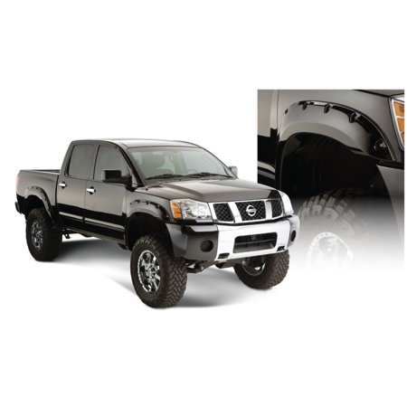 04-15 TITAN W/ DRIVER SIDE BEDSIDE LOCKBOX POCKET STYLE FENDER FLARES