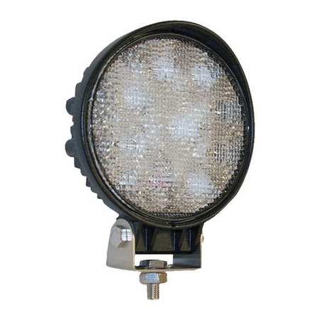 Light,Flood, 12-24 Vdc,9 Led,Clear,Round