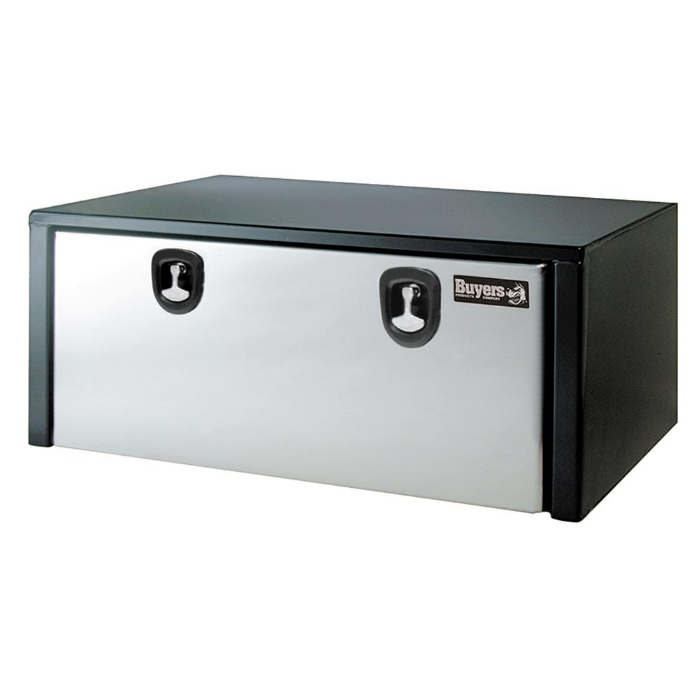 TOOLBOX,18X18X48,POL STNLS STL DR,BLACK