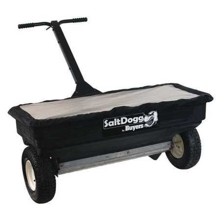 SALTDOGG 2.5 CUBIC FOOT DROP SPREADER