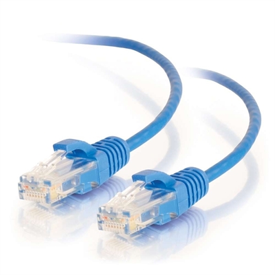 10ft Cat6 UTP 28awg Blue