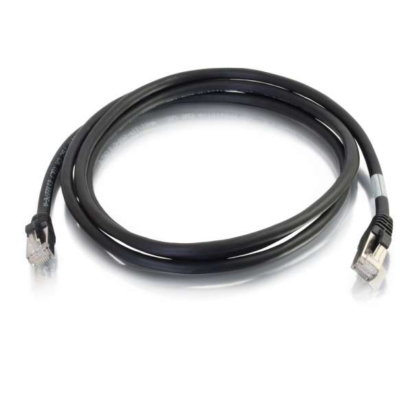 6FT CAT6 SNAGLESS STP CBL BLK