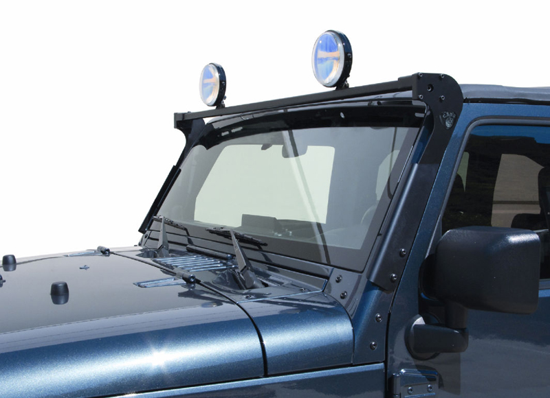 Light Bar for X/Sahara/Rubicon Black Powder Coat