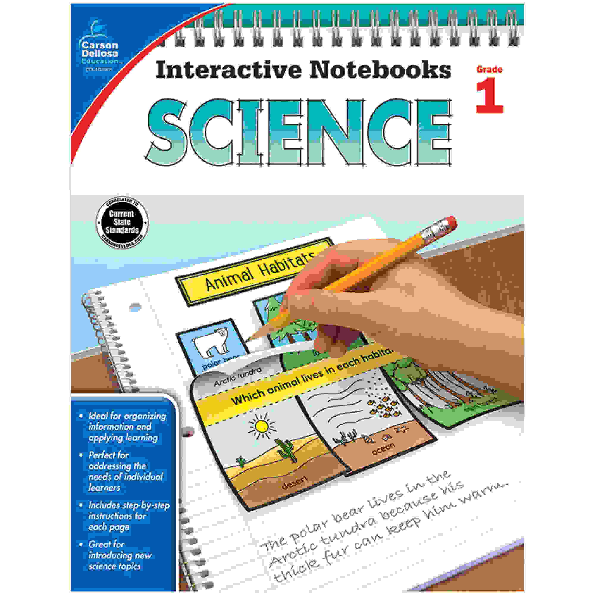 Interactive Notebooks: Science Resource Book, Grade 1