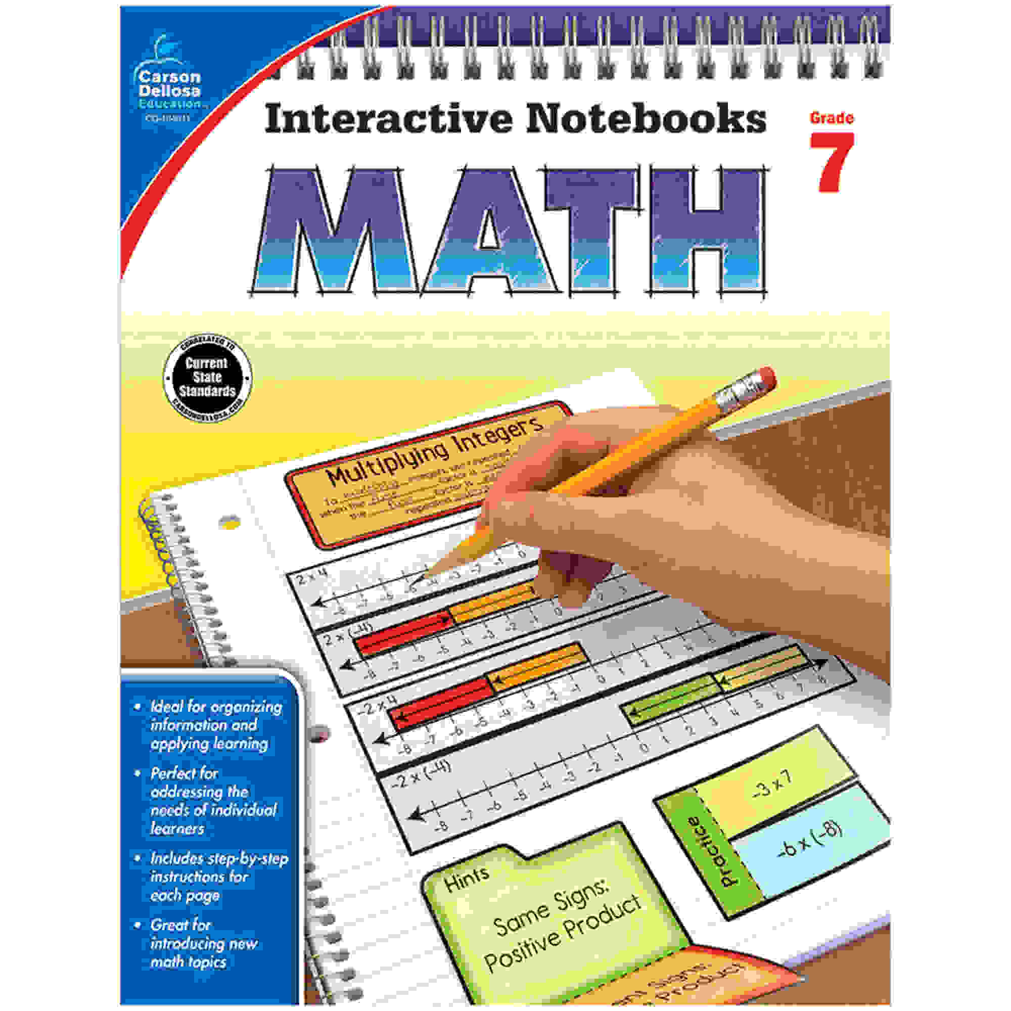 Interactive Notebooks: Math Resource Book, Grade 7