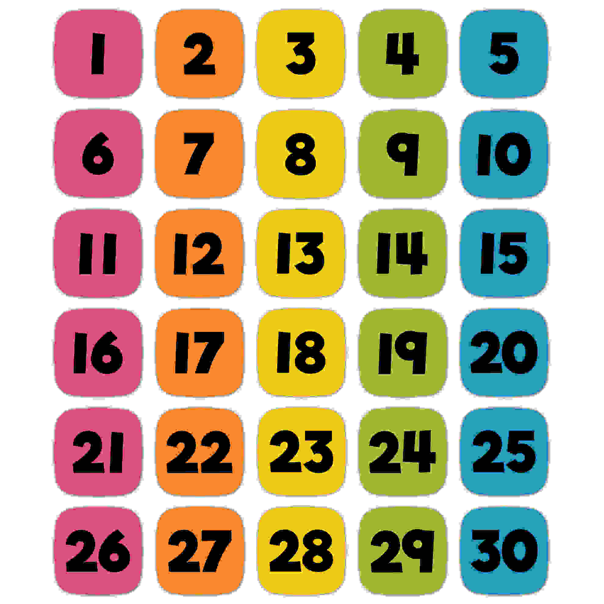 Edu-Clings Silicone Set: Numbers Manipulative