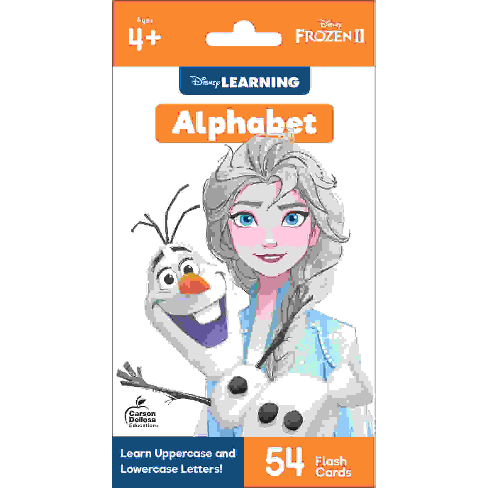 Frozen 2 Alphabet Flash Cards, Grade PK-1