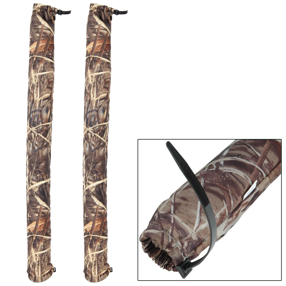 C.E. Smith Post Guide-On Pad Cover - 48" - Camo Wetlands