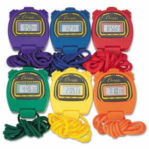 Stop Watch, Assorted Colors, Pack of 6