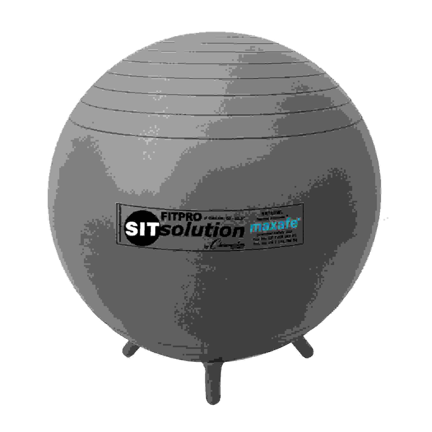 MAXAFE Sitsolution 65cm Ball with Stability Legs