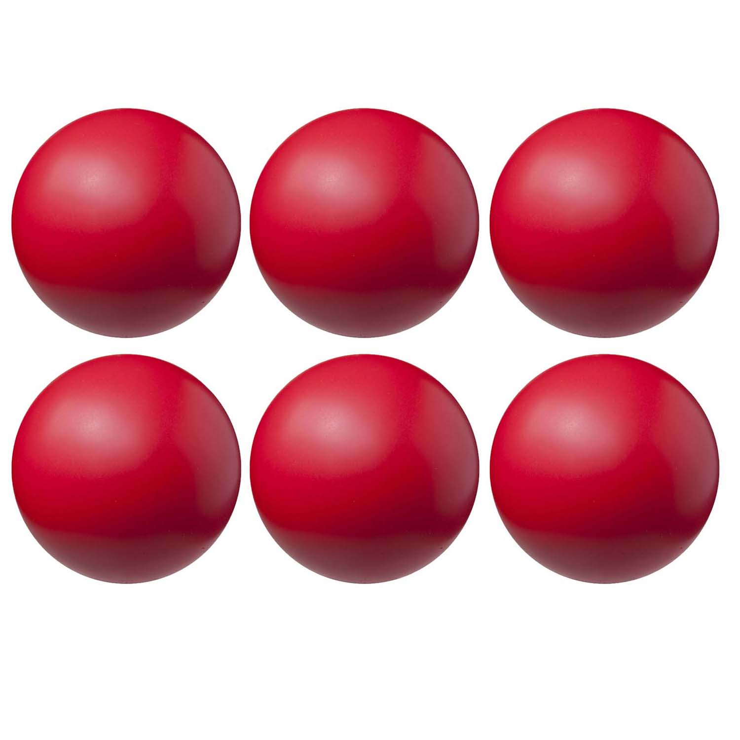 High Density Coated 4" Foam Ball, Pack of 6