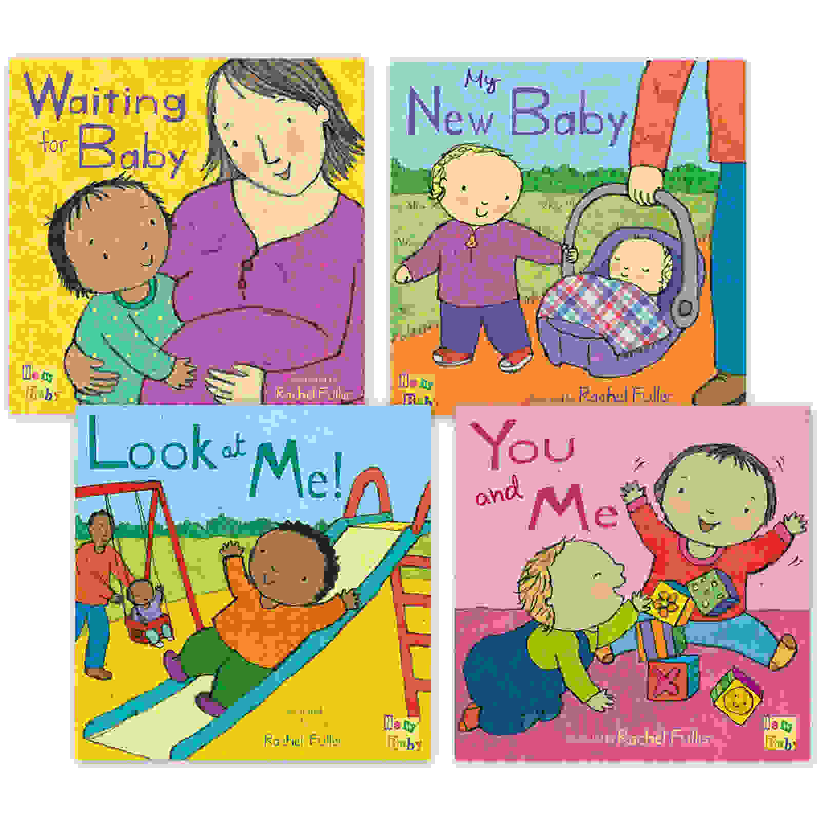 New Baby Board Book 4-Book Set