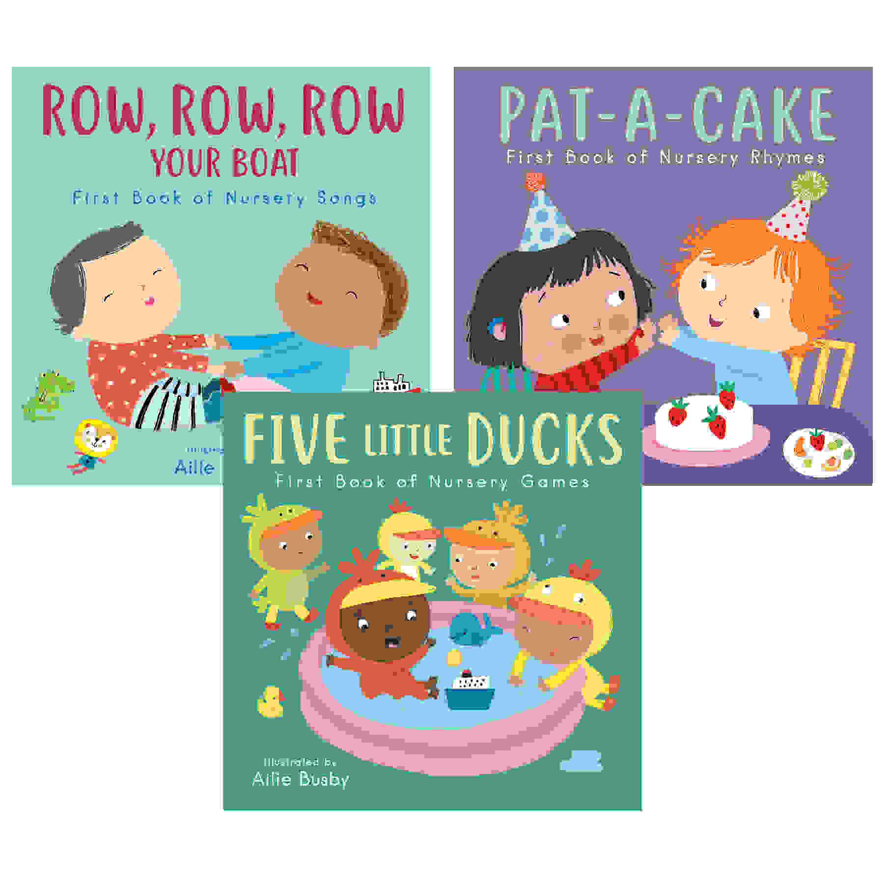 First Book Board Books, Set of 3