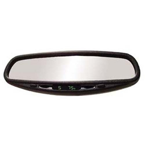 Wedge Base Auto Dimming Mirror with Compass and Temperature