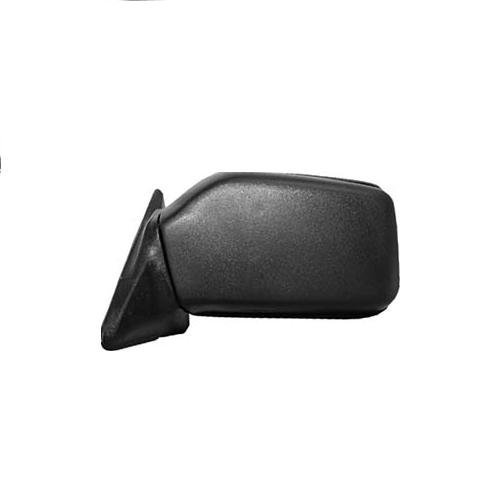 Original Style Replacement Mirror Honda Driver Side Manual Remote Non-Foldaway Non-Heated Black