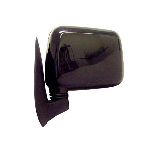 Original Style Replacement Mirror Honda Driver Side Manual Foldaway Non-Heated Black