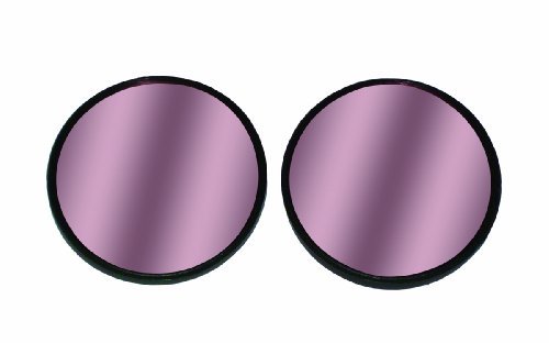 Red Tinted 2" Stick-On Convex HotSpot Mirrors