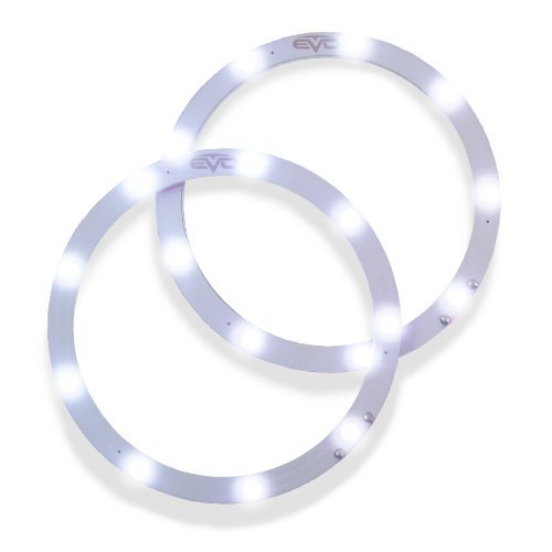 EVO Formance LED EVO Eyes 3.5" (9 cm) Diameter - Universal Fit "Halo" Angel Eyes - Ultra White