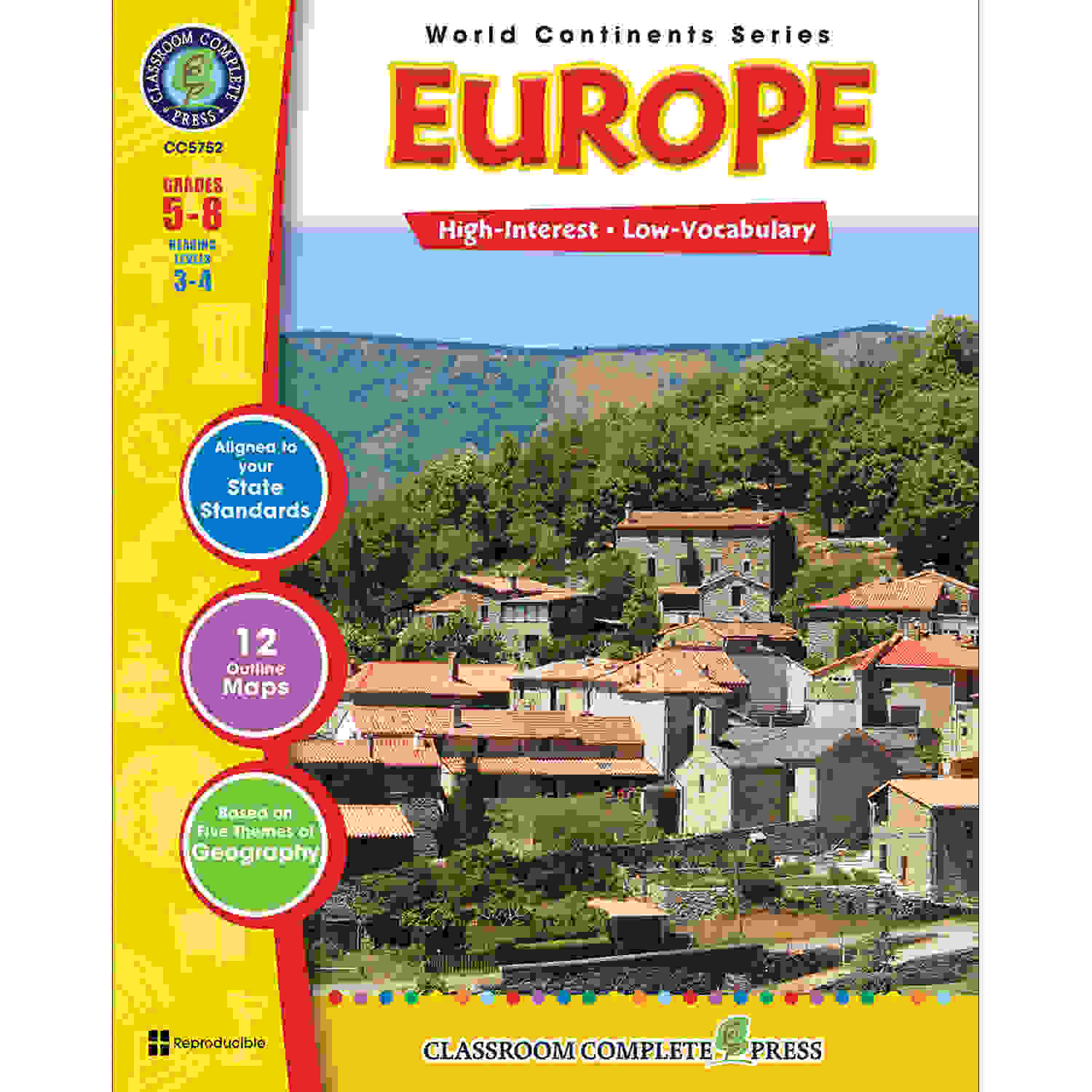 Europe Resource Book, Grade 5-8