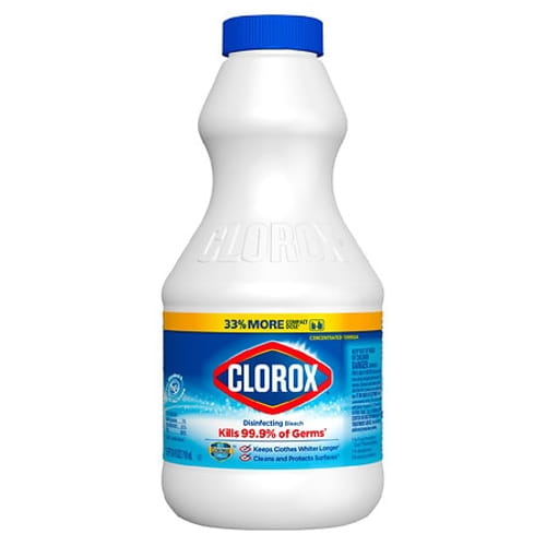 Regular Bleach with CloroMax Technology, 24 oz Bottle, 12/Case