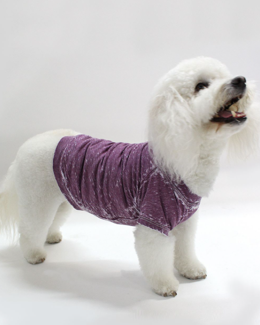 Doggy Tee - Large Plum