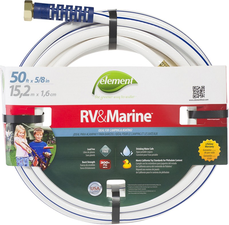 ELMRV58050 5/8X50 Ft. Marine Hose