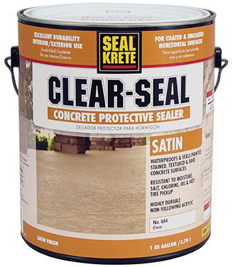 604001 1 Gallon Clear Seal Satin
