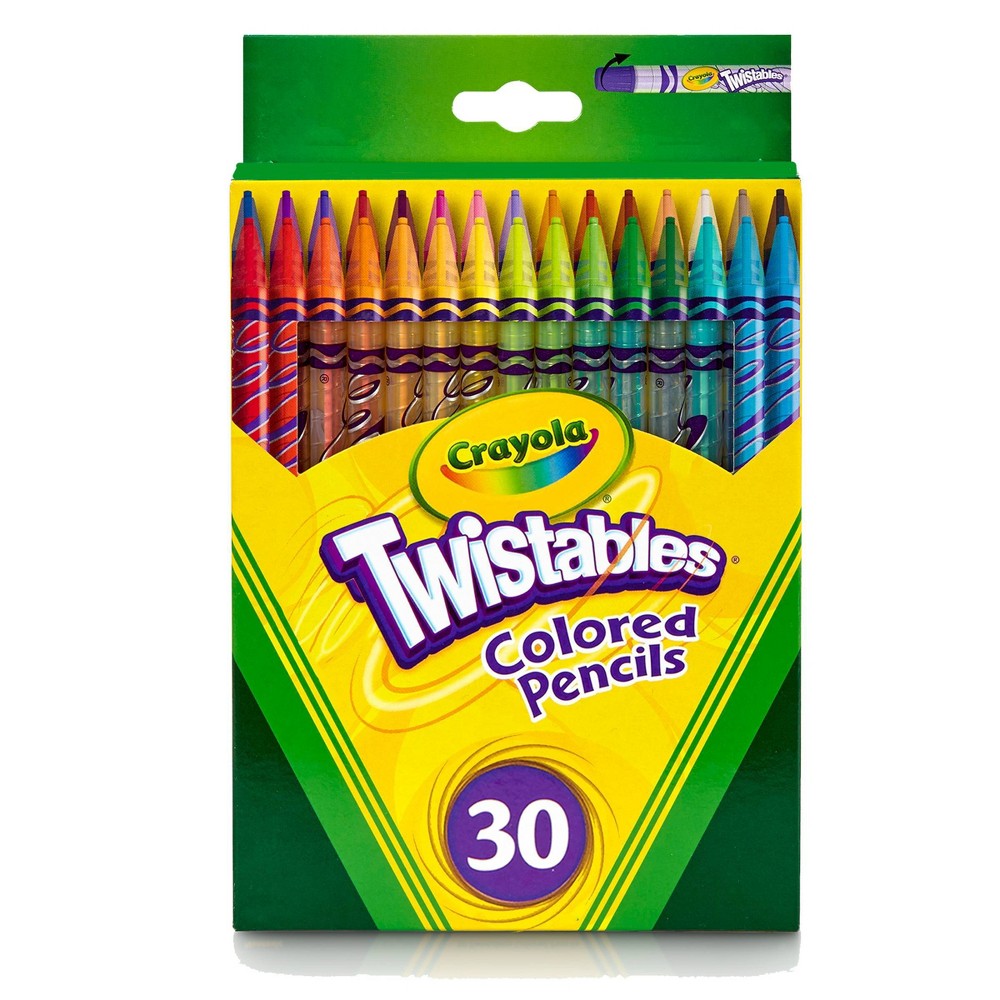 Twistables Colored Pencils, 30 Count