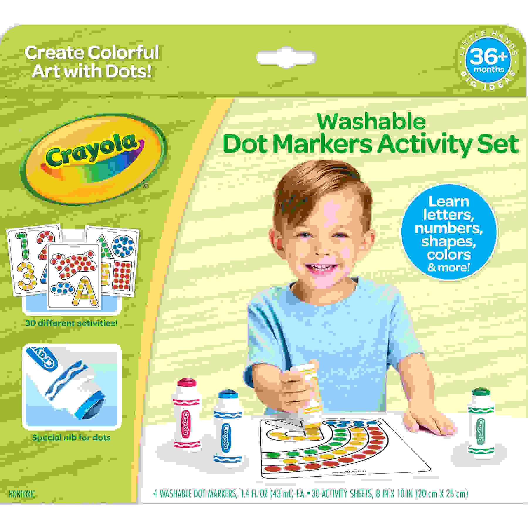 Washable Dot Markers Activity Set