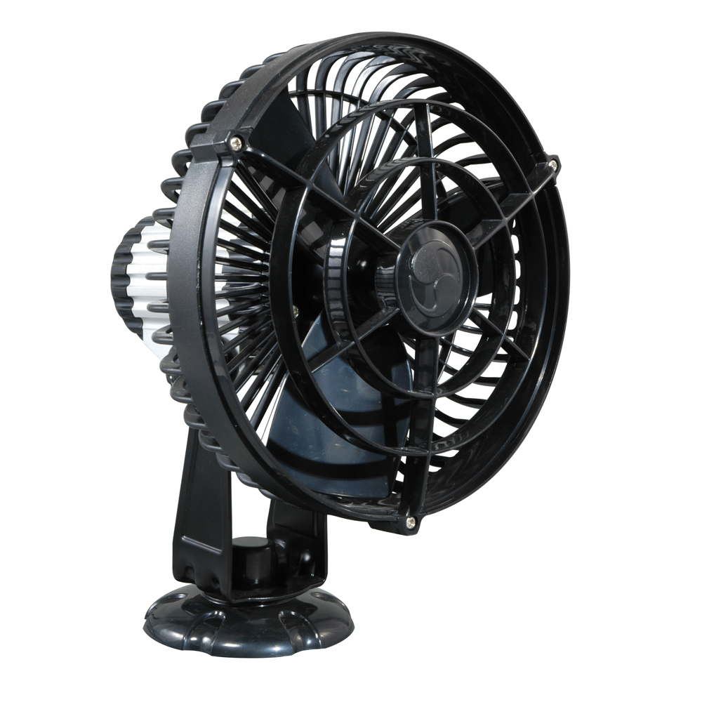 Caframo Kona 817 24V 3-Speed 7" Waterproof Fan - Black