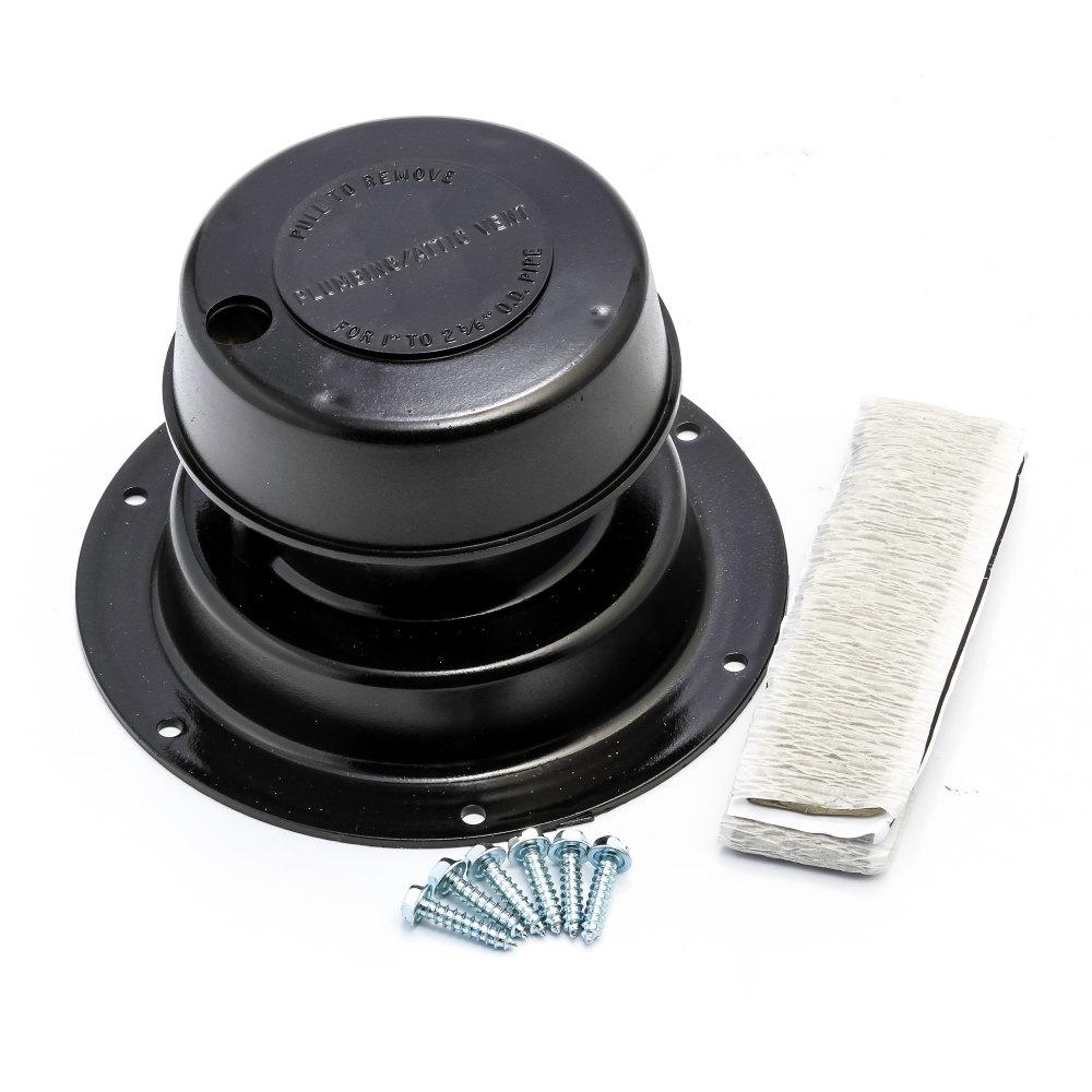 REPLACE ALL PLUMBING VENT KIT, BLACK