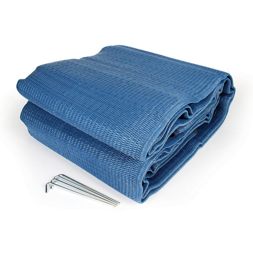 Awning Leisure Mat, 9Ft X 12Ft, Blue