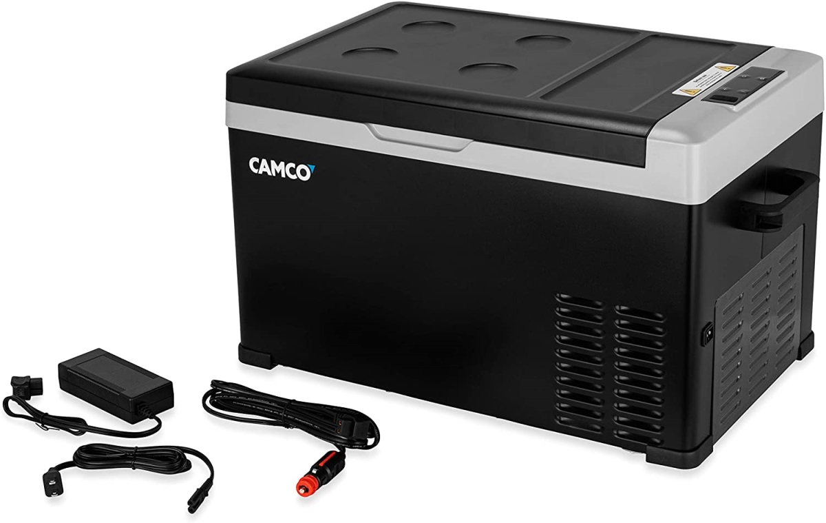 CAMCO PORTABLE REFRIGERATOR - CAM-300, 30 LITER, 12V/110V