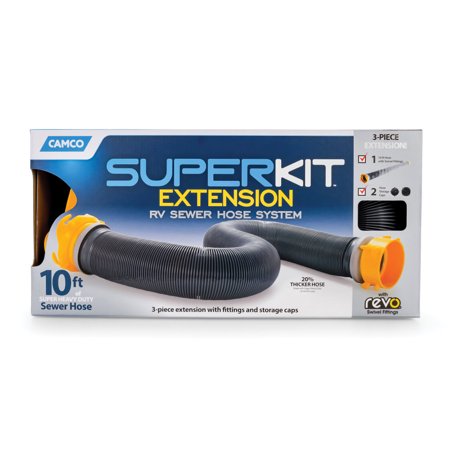 SUPERKIT 10FT SEWER HOSE EXTENSION