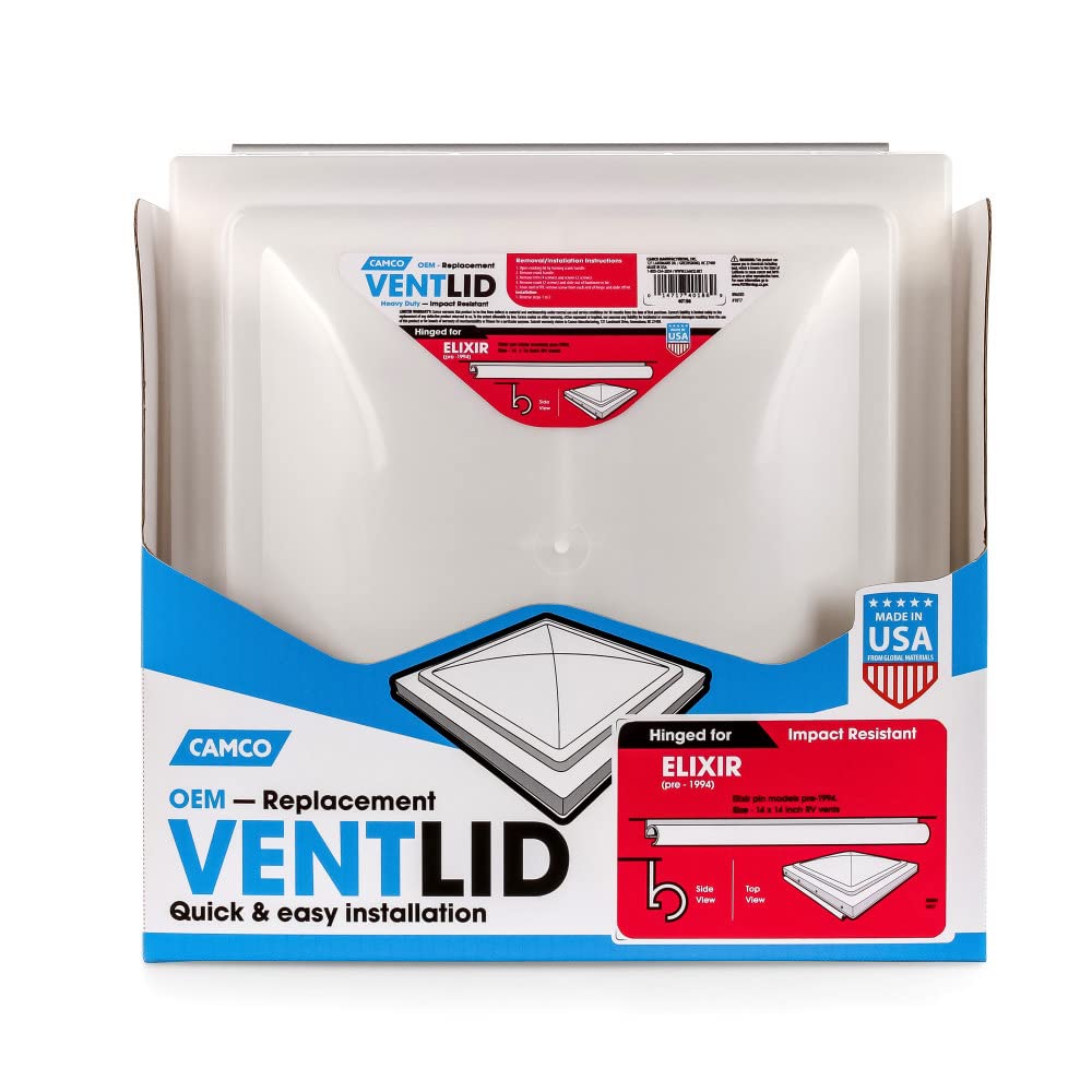 VENT LID ELIXIR PRE 94 WHITE PDQ 6PK