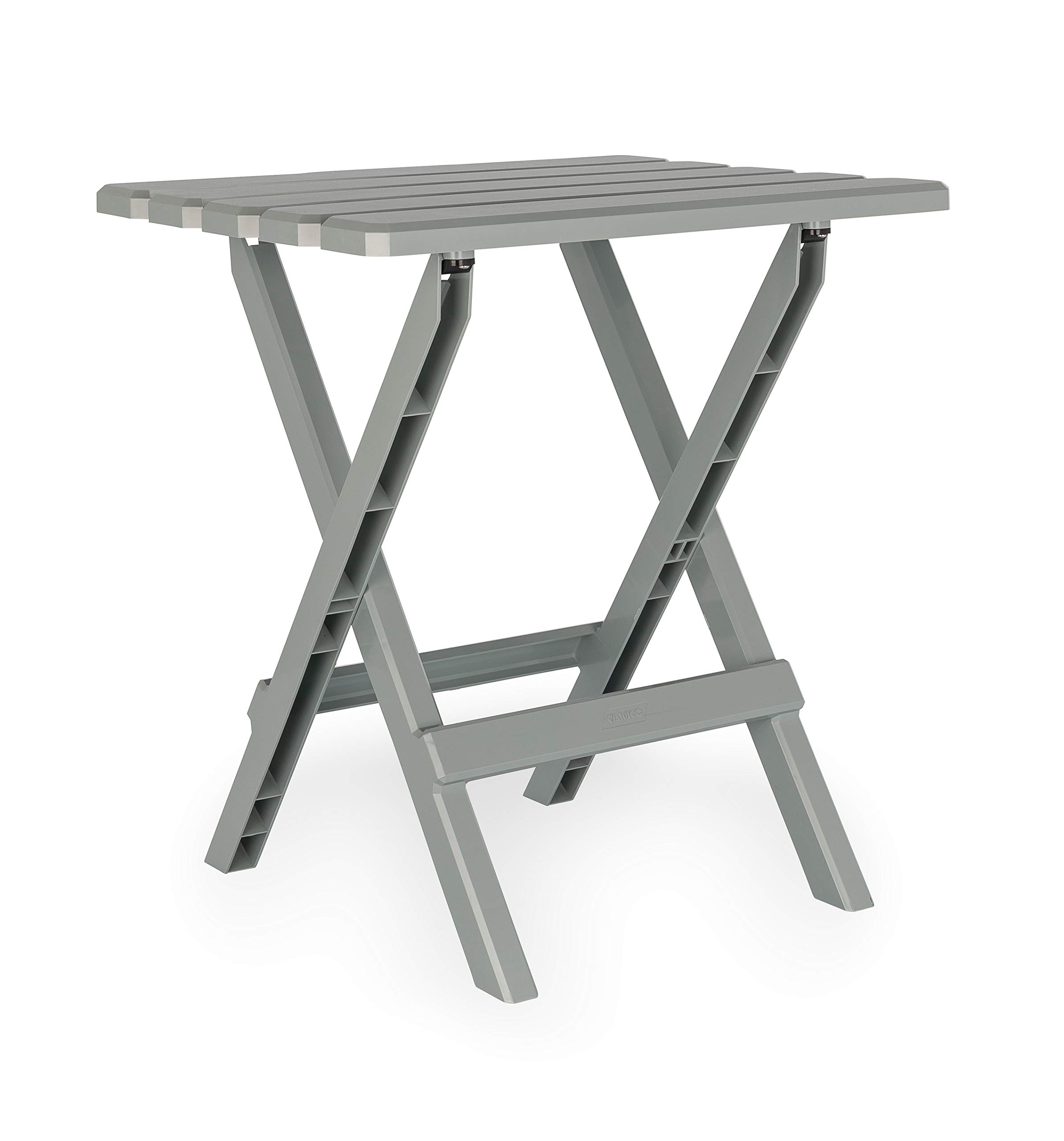 TABLE ADIRONDACK STYLE QUICKFOLDING PLASTIC LG GRAY