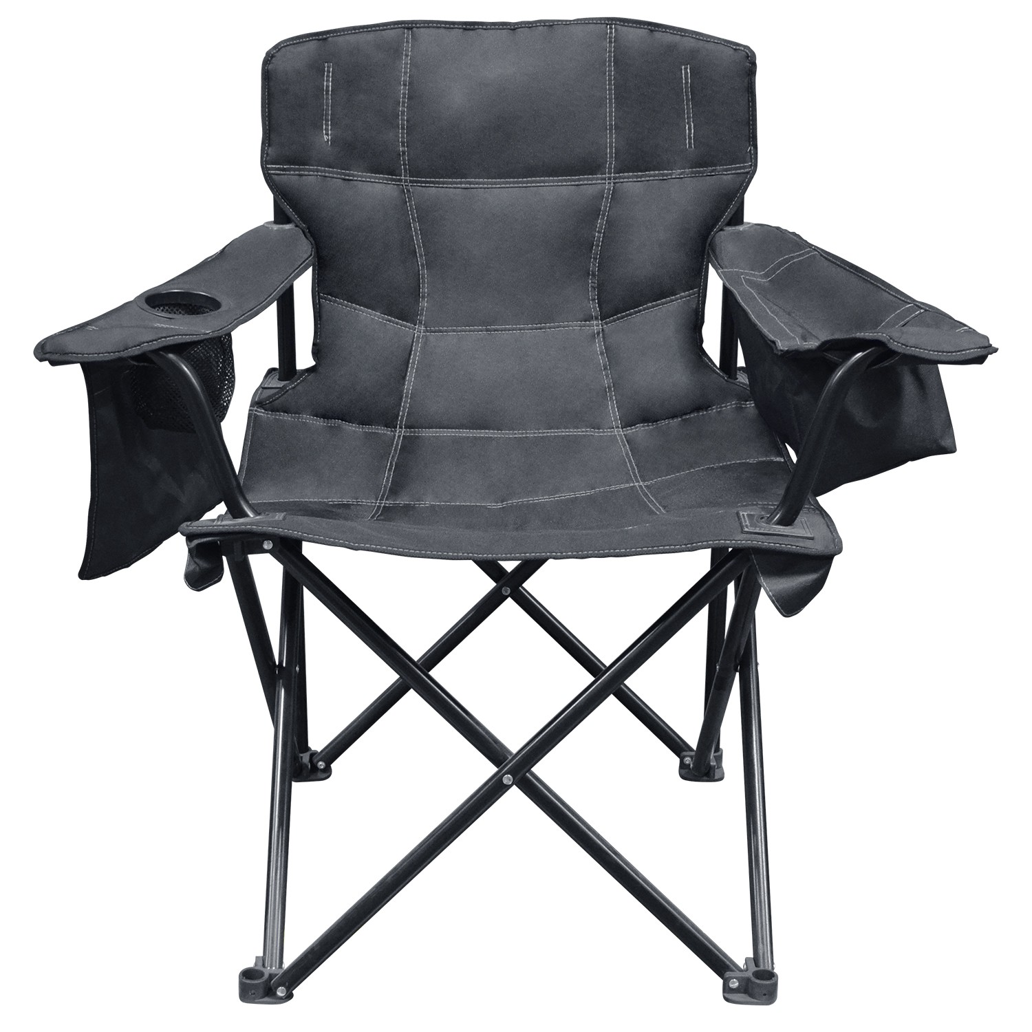 Elite Quad Chair, Solid Black