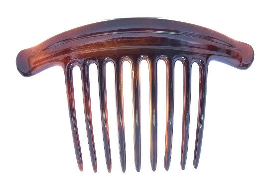 Interlocking  Tortoise Shell Back Comb - No Cream Caravan Card