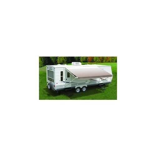 FIESTA 15'L X 8'EXT. SILVER FADE VINYL MANUAL PATIO AWNING