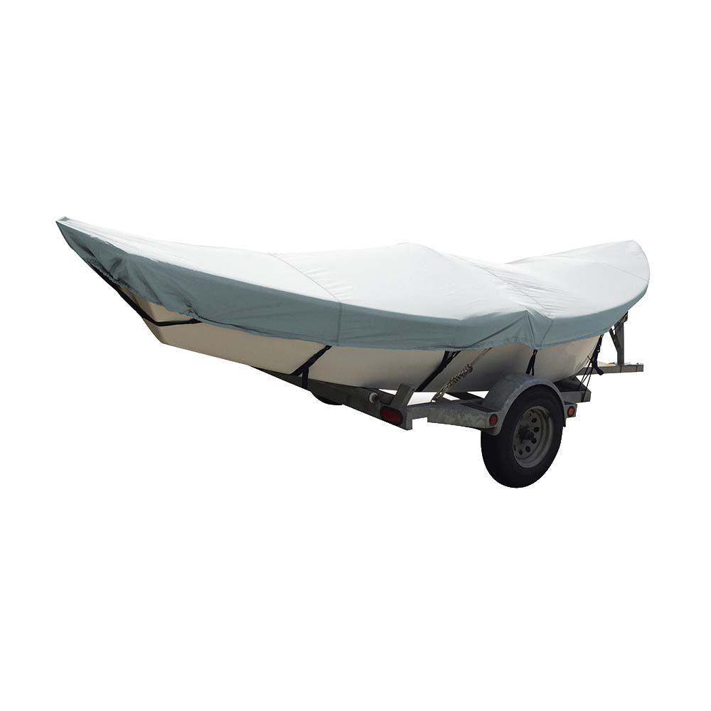 Carver Poly-Flex II Styled-to-Fit Boat Cover f/16' Drift Boats - Grey