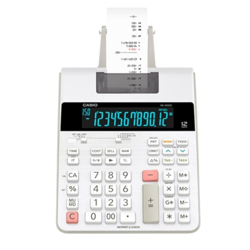 Casio HR 300RC Printing Calculator