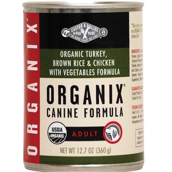 Castor & Pollux Org Turkey/Veg Dog (12x12.7OZ )