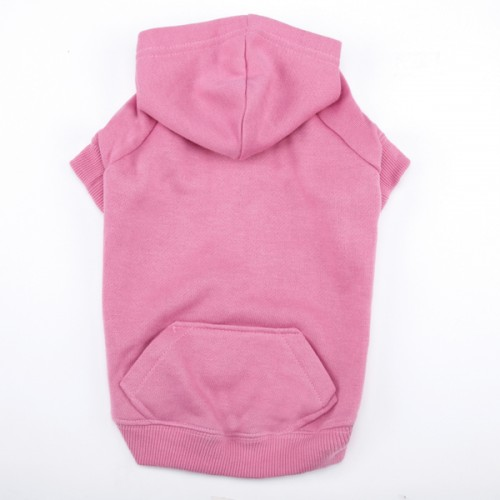 Casual Canine Basic Hoodie - Medium Pink