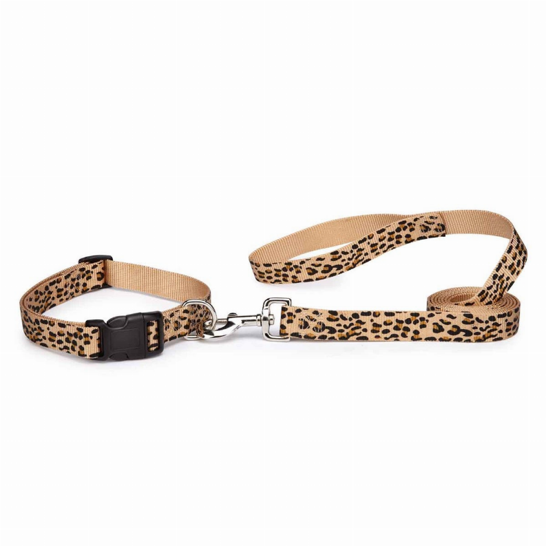 CC Animal Print Lead 6ft x 1in Cheetah