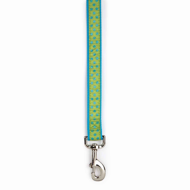 CC Polka Dot Lead 4ftx5/8in Green